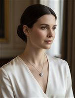 Necklace Ultima Edizione Woman Classic in Silver Zirconia CAO3288 - CAO3288